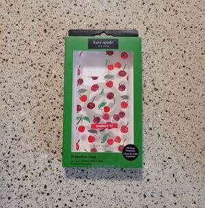 Kate Spade iPhone 16 Pro Max Cherry Cherries Magsafe Protective Cellphone Case